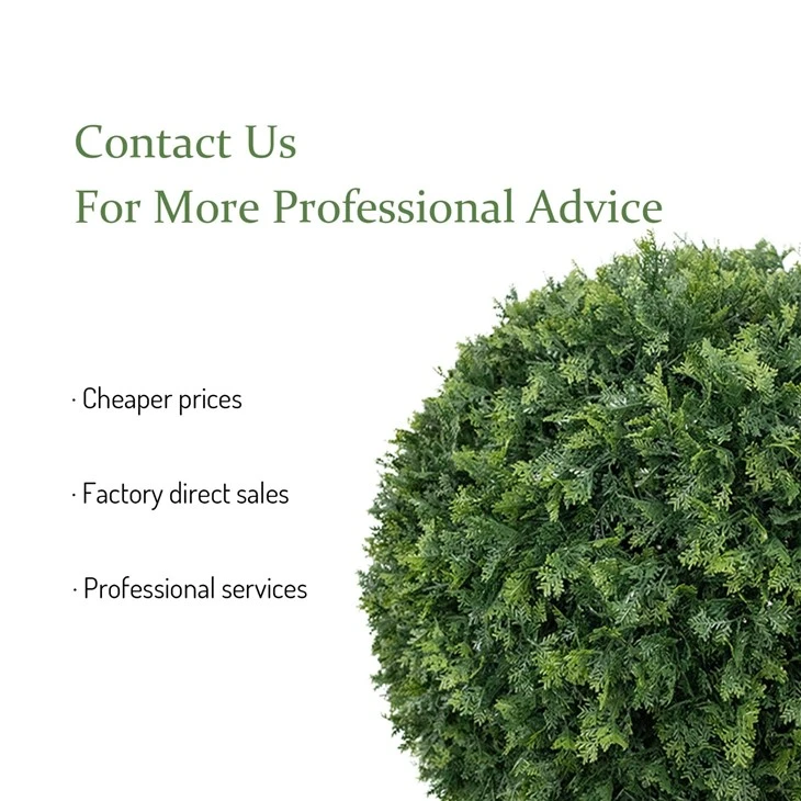 Artificial Boxwood Ball